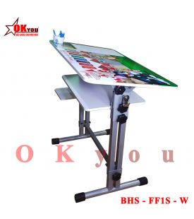 Bàn học sinh thông minh OKyou NBHS FF1S - W ( Hình Tom & Jerry)