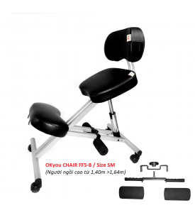 GHẾ BẢO VỆ CỘT SỐNG VÀ NGĂN NGỪA CẬN THỊ OKYOU DÒNG CAO CẤP FF5 - B ( Size SM,ML,3XL)