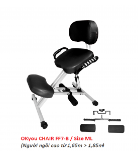 GHẾ BẢO VỆ CỘT SỐNG VÀ NGĂN NGỪA CẬN THỊ OKYOU DÒNG CAO CẤP FF7- B