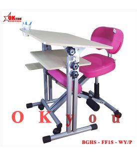 Bộ bàn ghế học sinh Okyou FF1S  WY-P