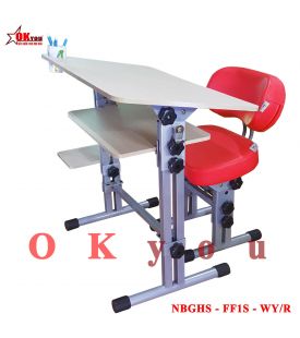 Bộ bàn ghế học sinh Okyou NBGHS FF1S  WY-R