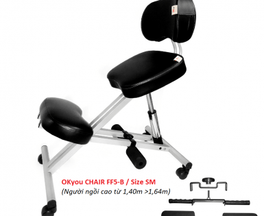 GHẾ BẢO VỆ CỘT SỐNG VÀ NGĂN NGỪA CẬN THỊ OKYOU DÒNG CAO CẤP FF5 - B ( Size SM,ML,3XL)