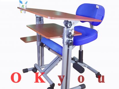 BỘ BÀN GHẾ BẢO VỆ CỘT SỐNG VÀ NGĂN NGỪA CẬN THỊ OKYOU - BGHS 